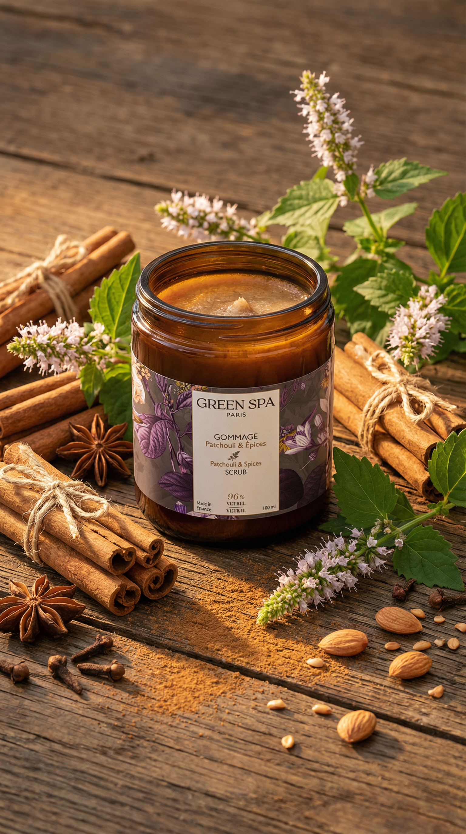 Patchouli & Spices Scrub