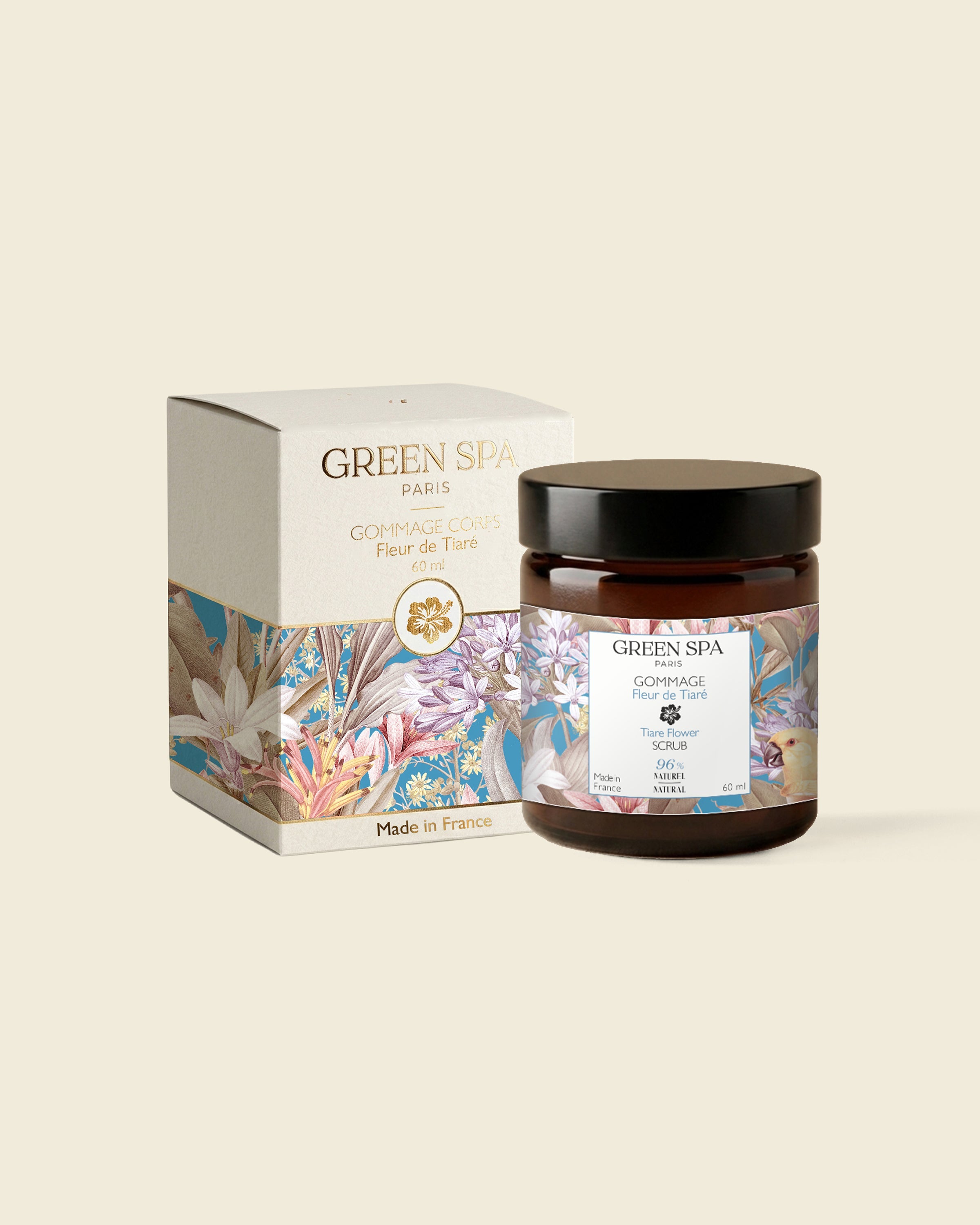 Gommage Fleur de Tiaré 60 ml Green Spa