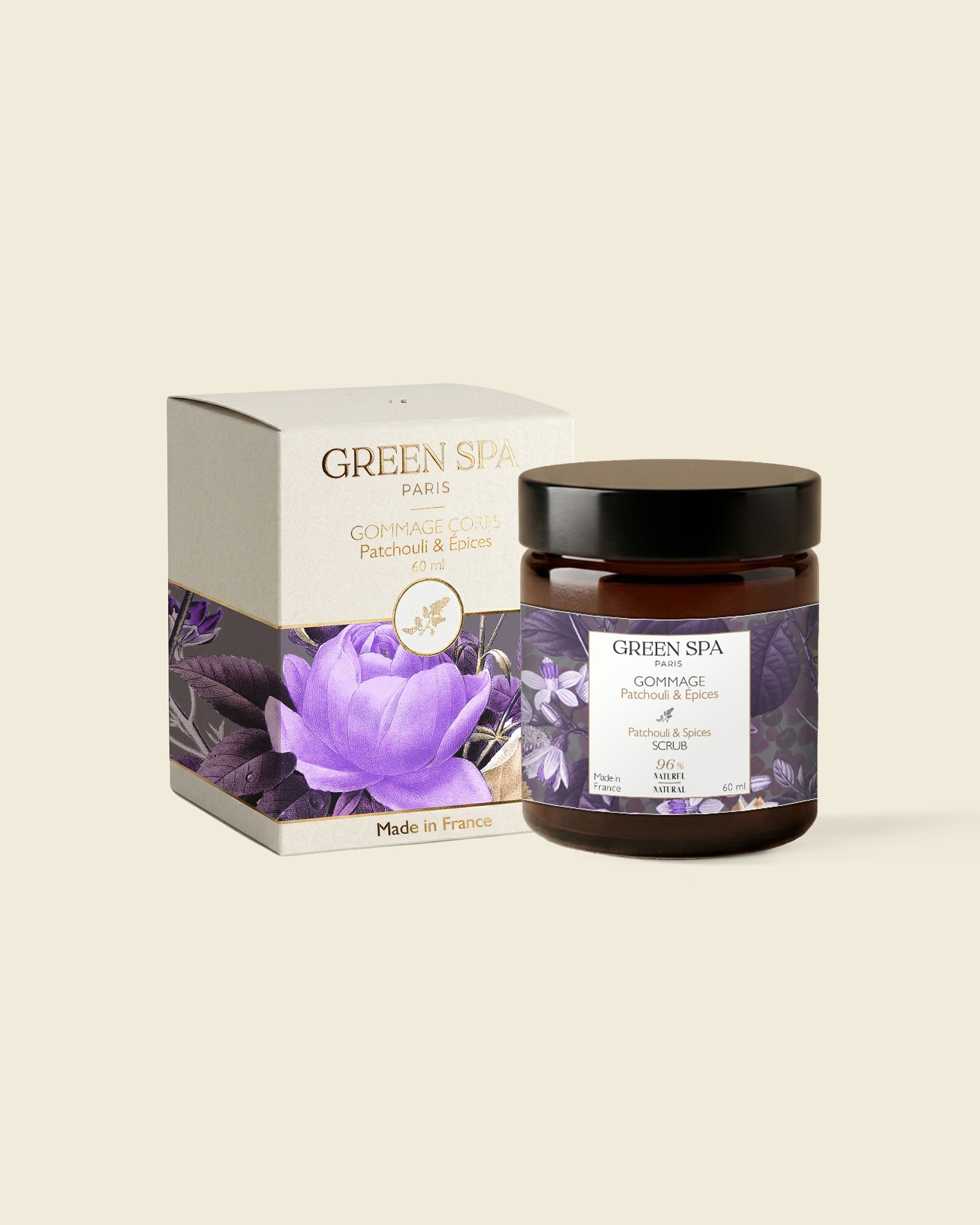 Gommage Patchouli & Épices 60 ml Green Spa