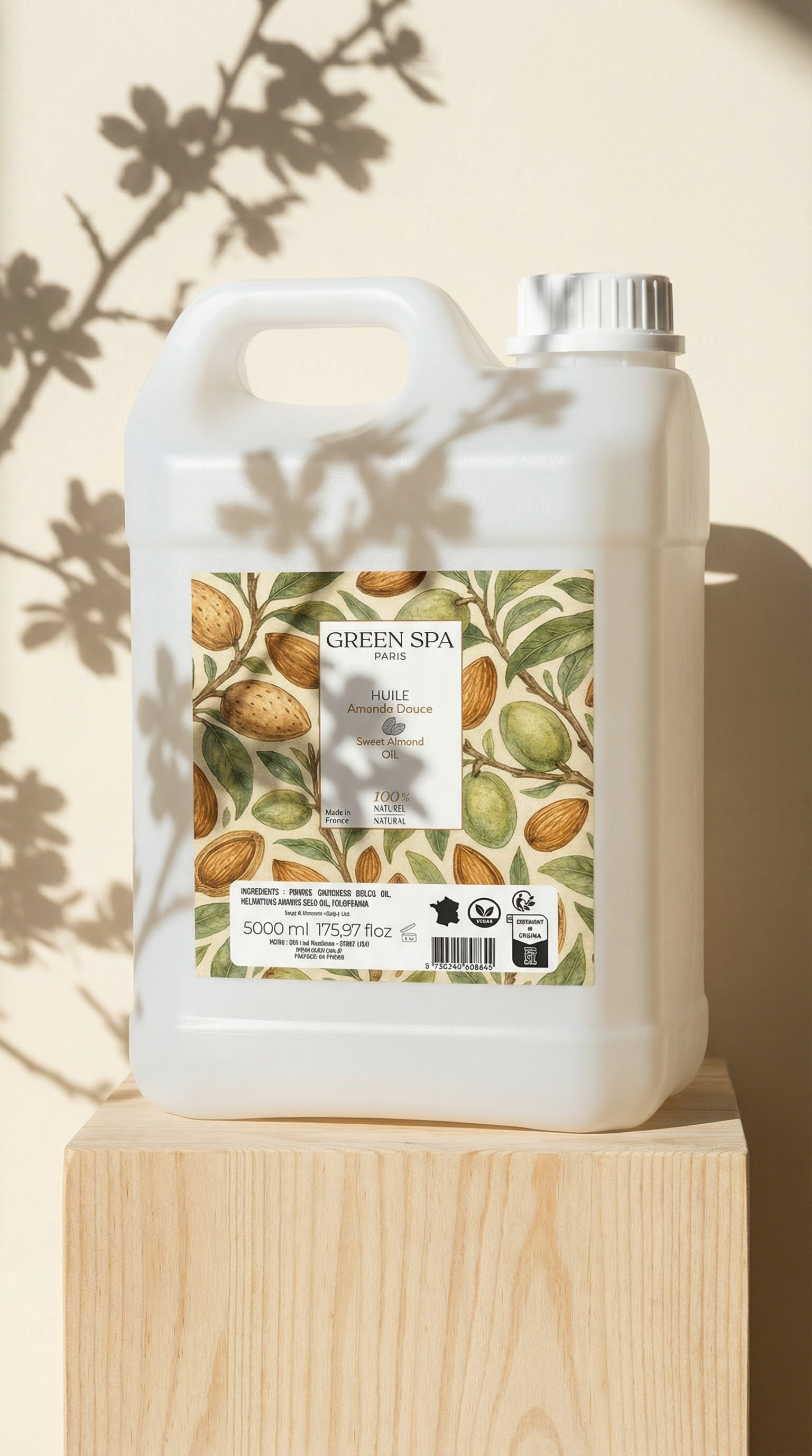 Süßes Mandelöl 5L - 100% natürlich