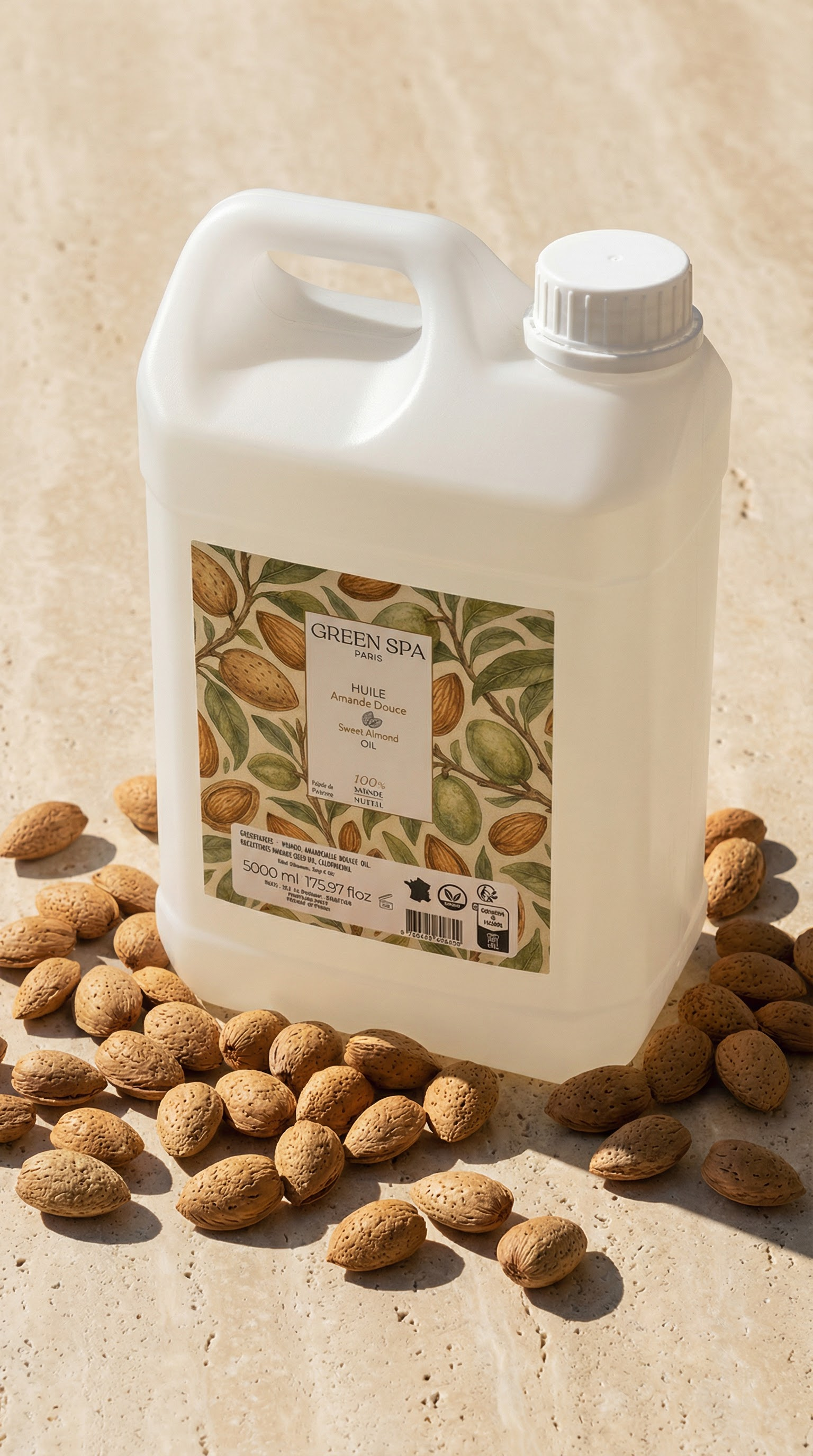 Süßes Mandelöl 5L - 100% natürlich