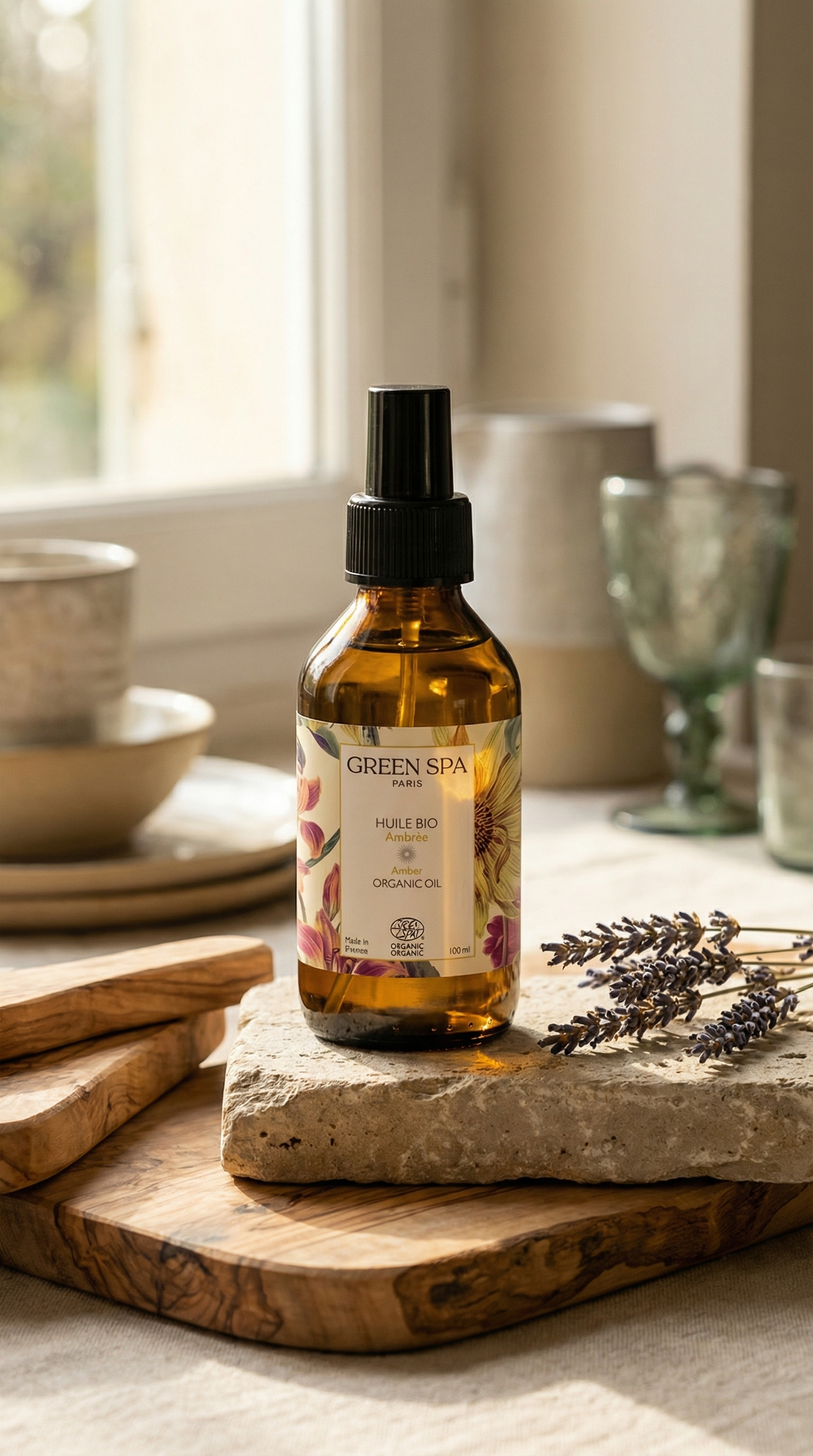 Huile Bio Ambrée*