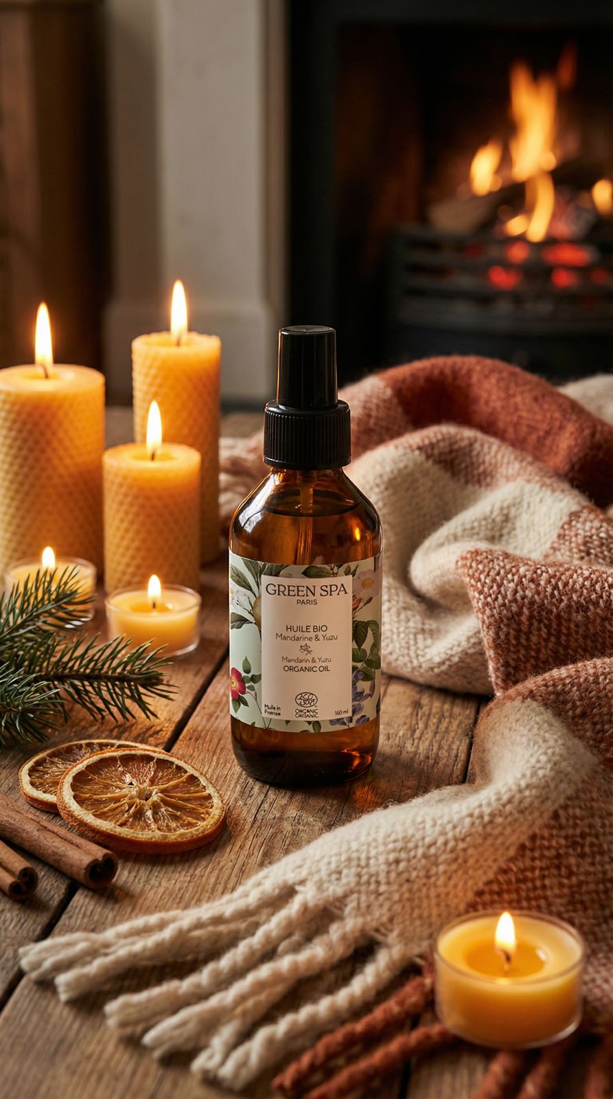 Mandarín orgánico y aceite Yuzu*