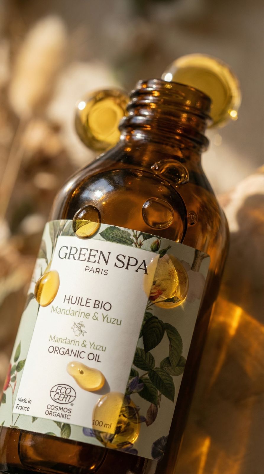 Mandarín orgánico y aceite Yuzu*