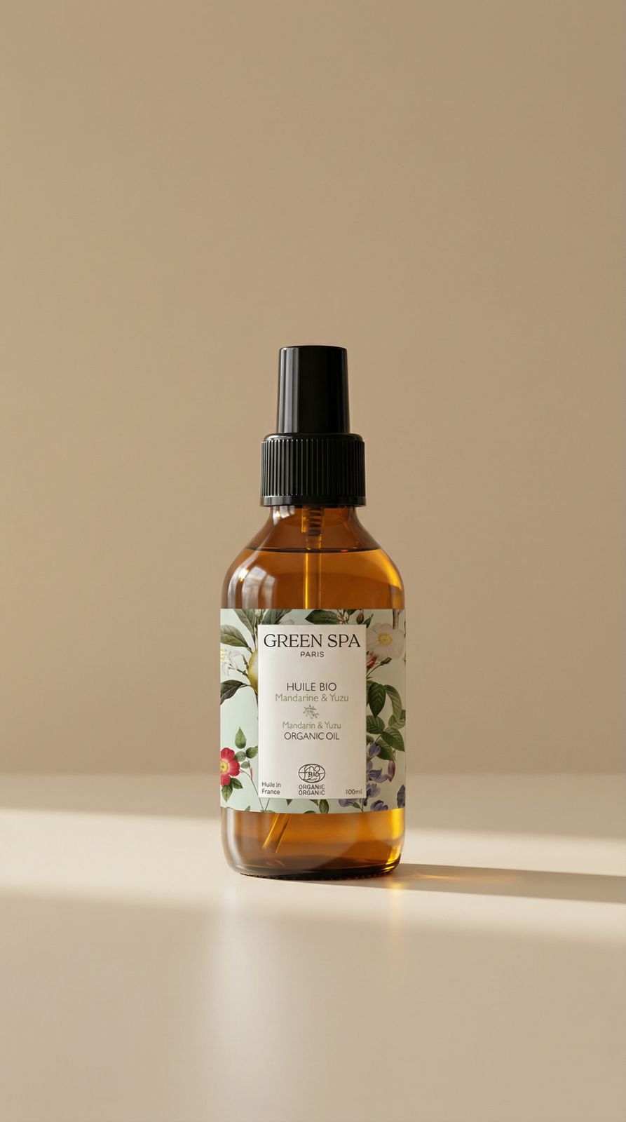 Mandarín orgánico y aceite Yuzu*