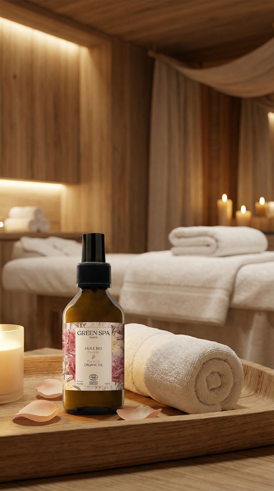 Olio organico in polvere*