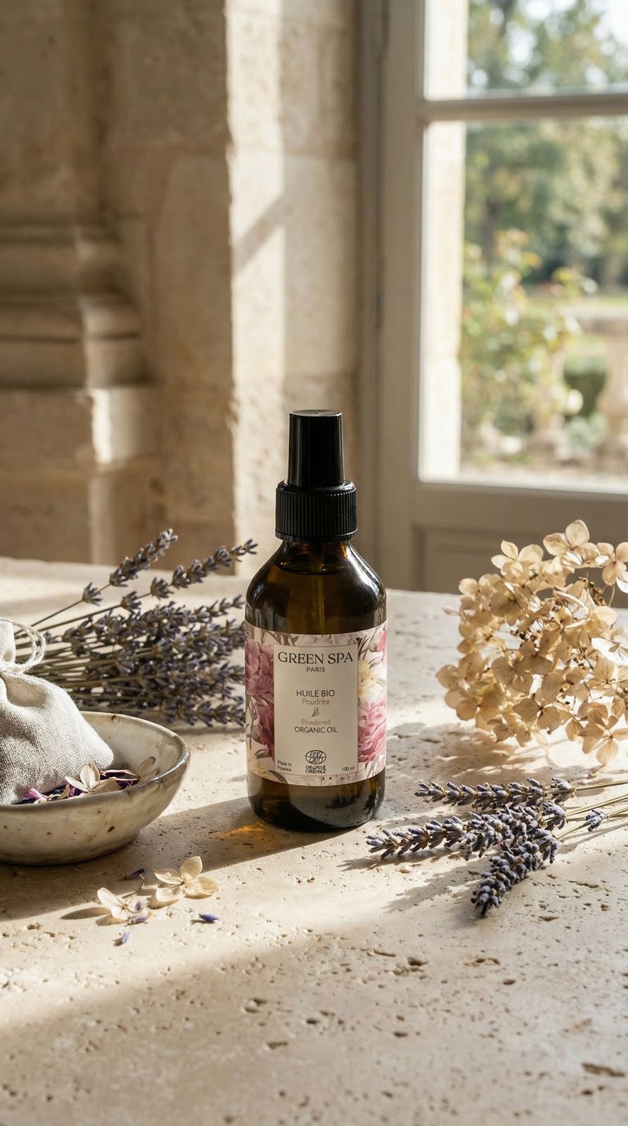 Olio organico in polvere*