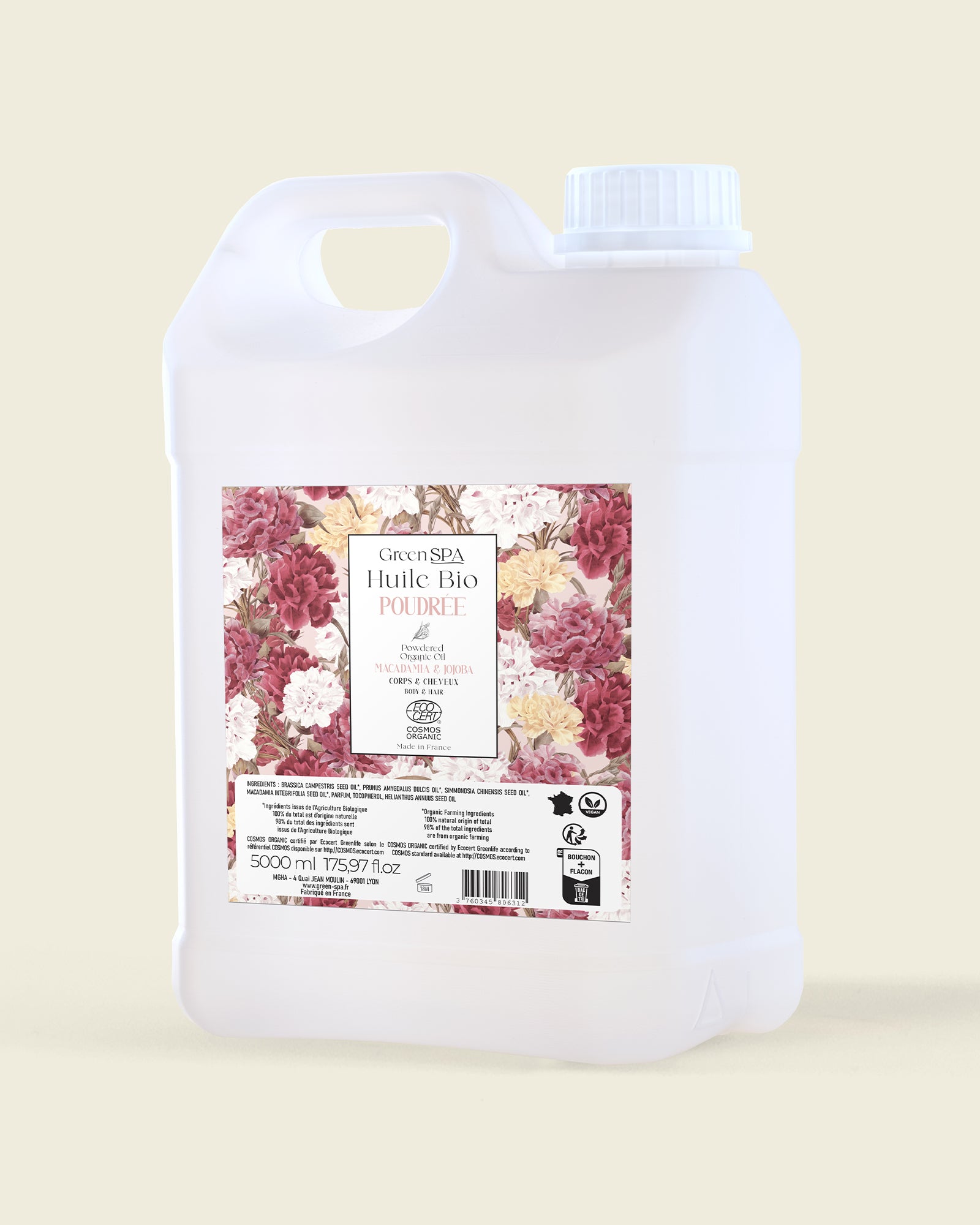 Powdered organic oil*
