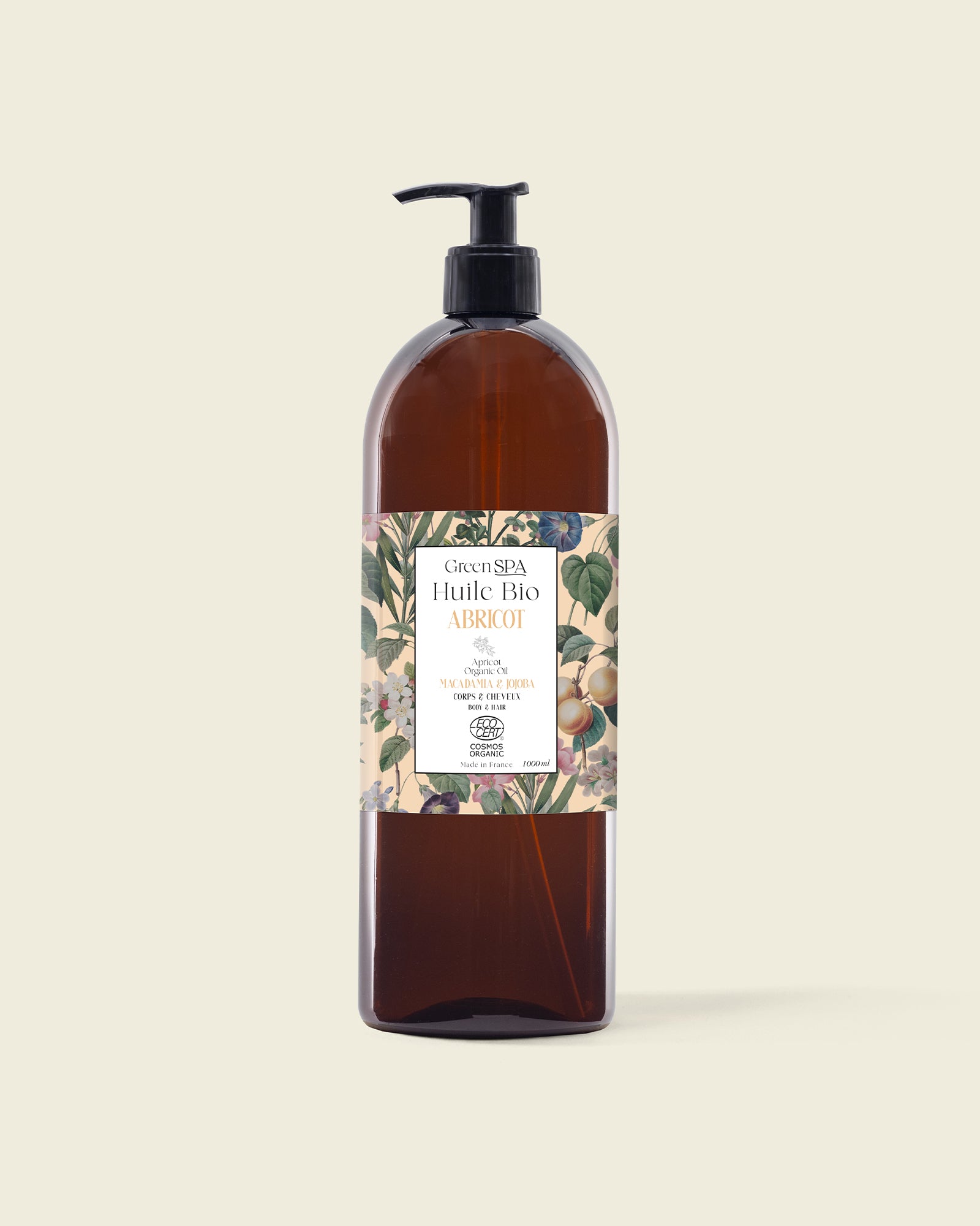 Organic apricot oil*