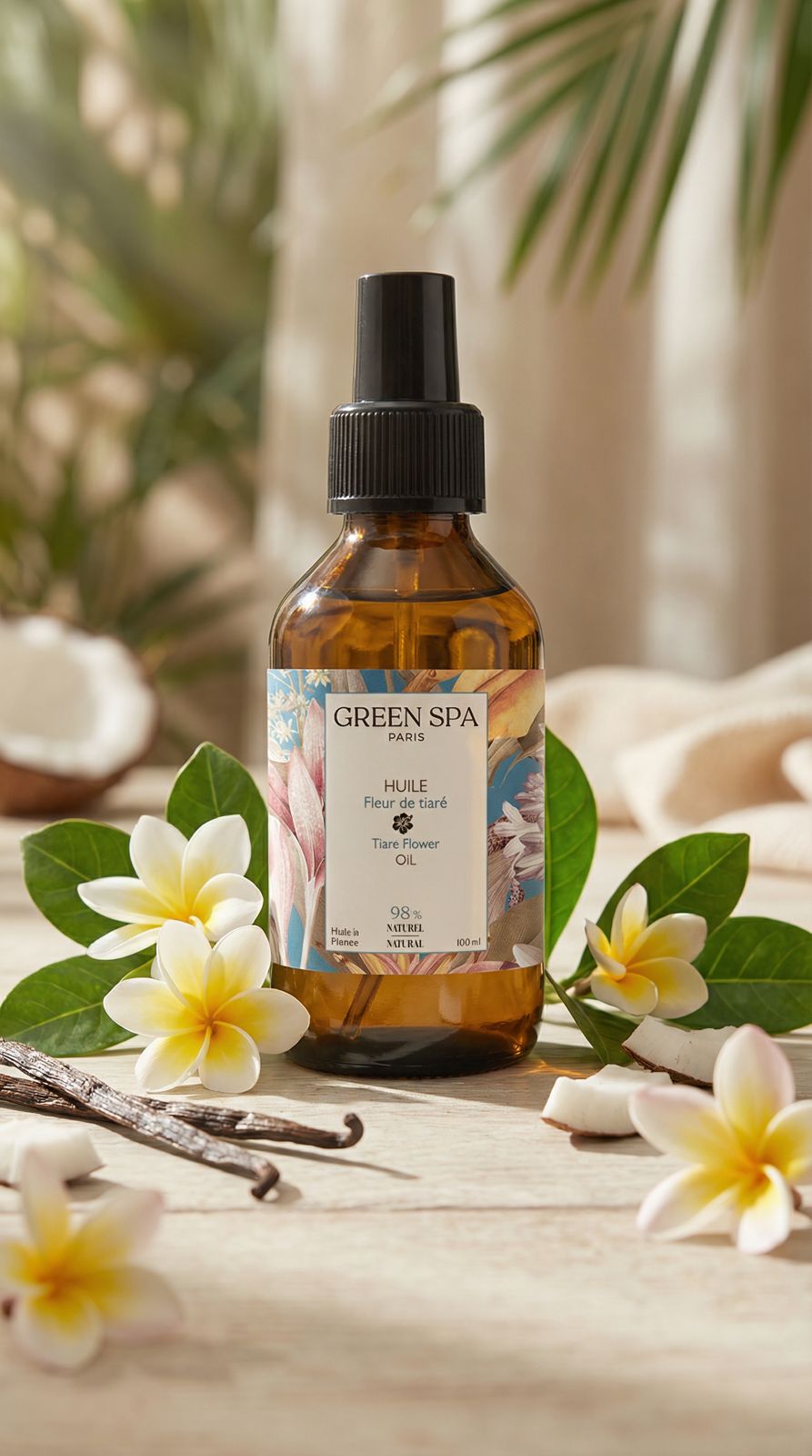 Olio di fiori di tiare