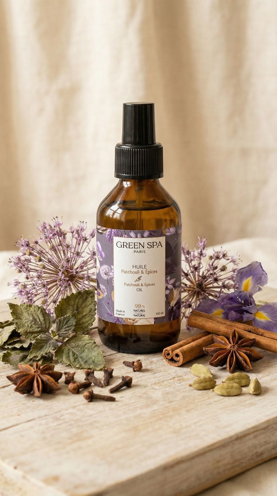 Petrolio patchouli ed epite