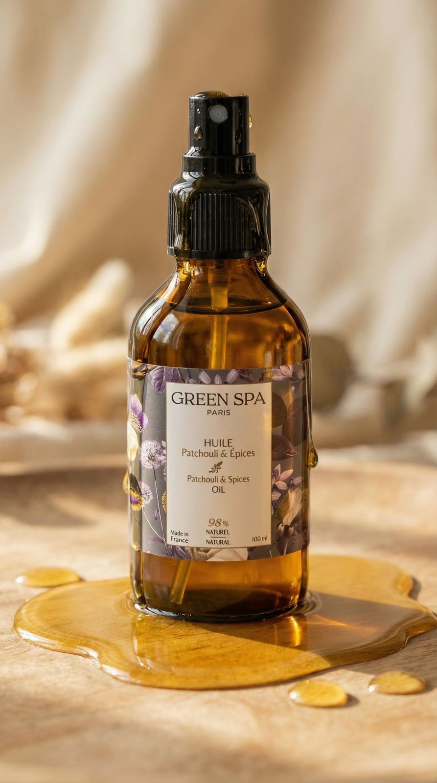 Petrolio patchouli ed epite