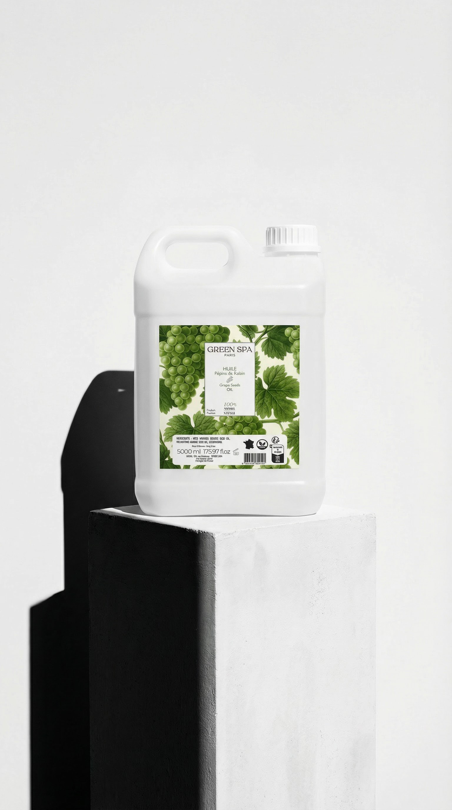 Huile de Pépins de Raisin – Neutre & 100 % Naturelle 5L