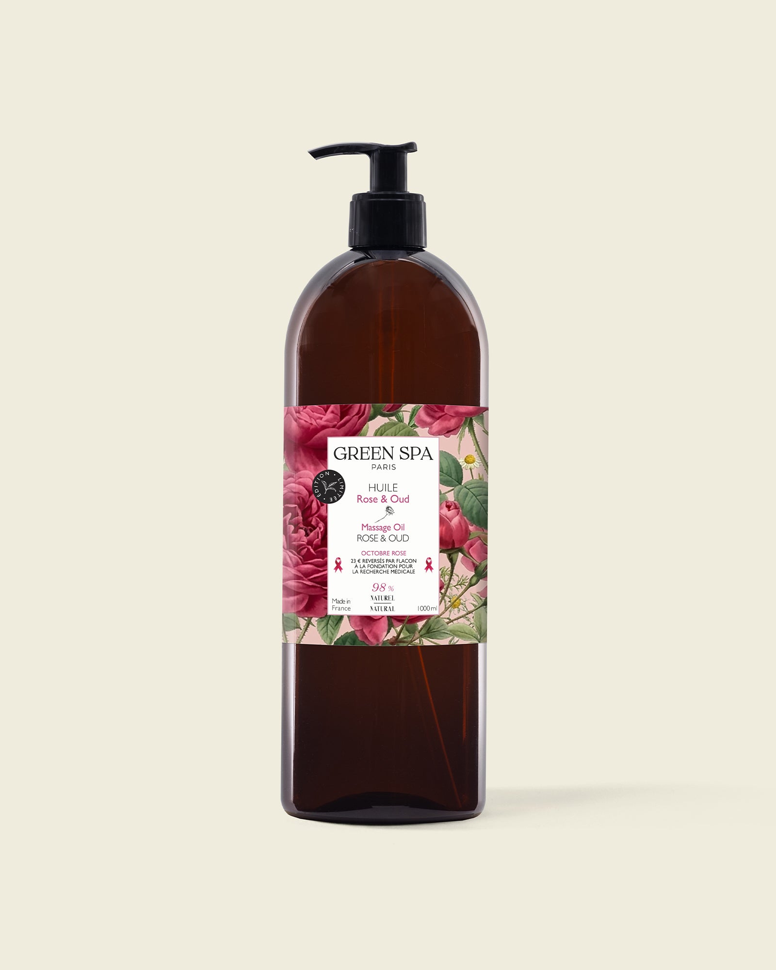 Damascus Rose Oil - Cabin - 1L - Pink October Limited Edition