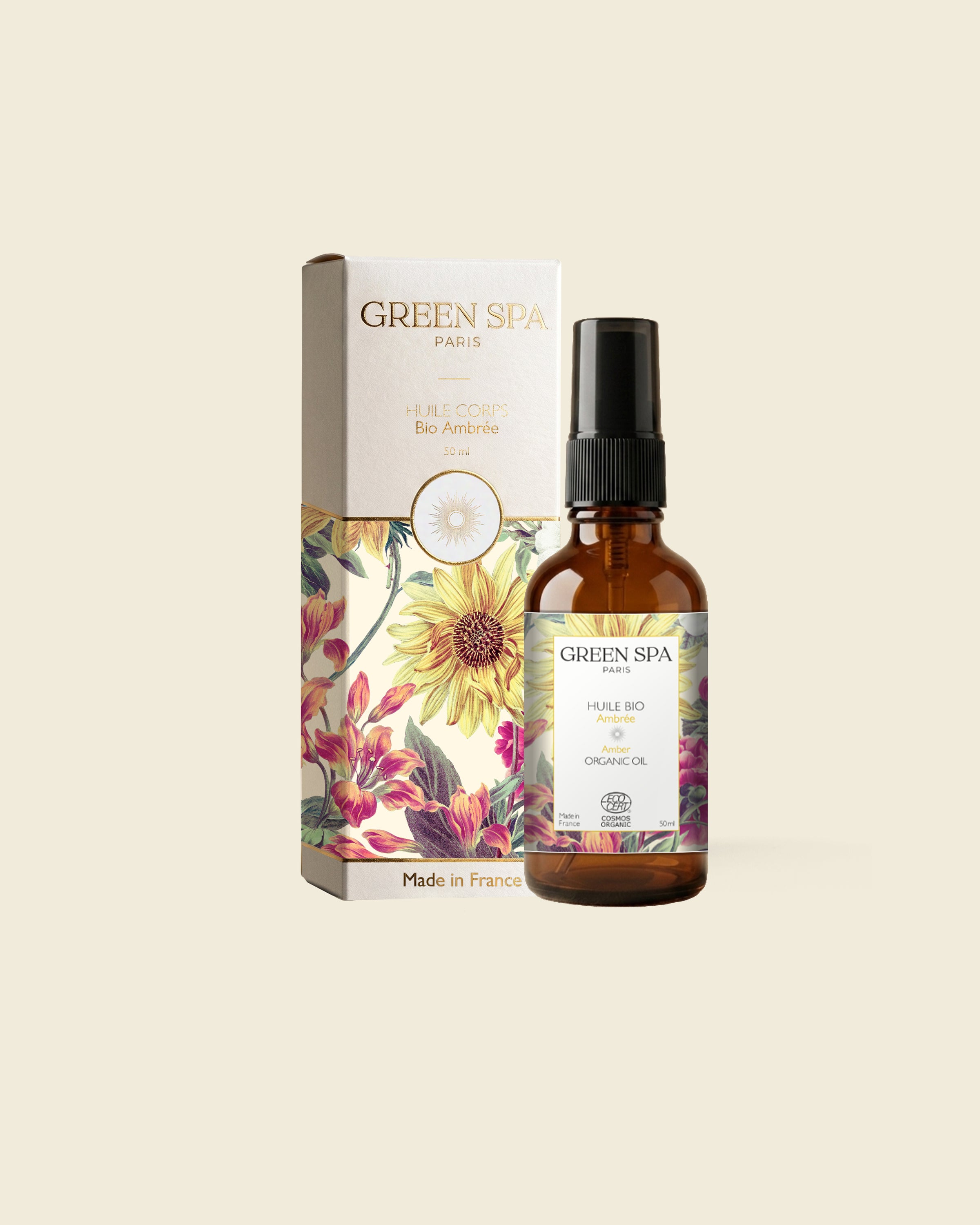 Aceite orgánico ámbar*