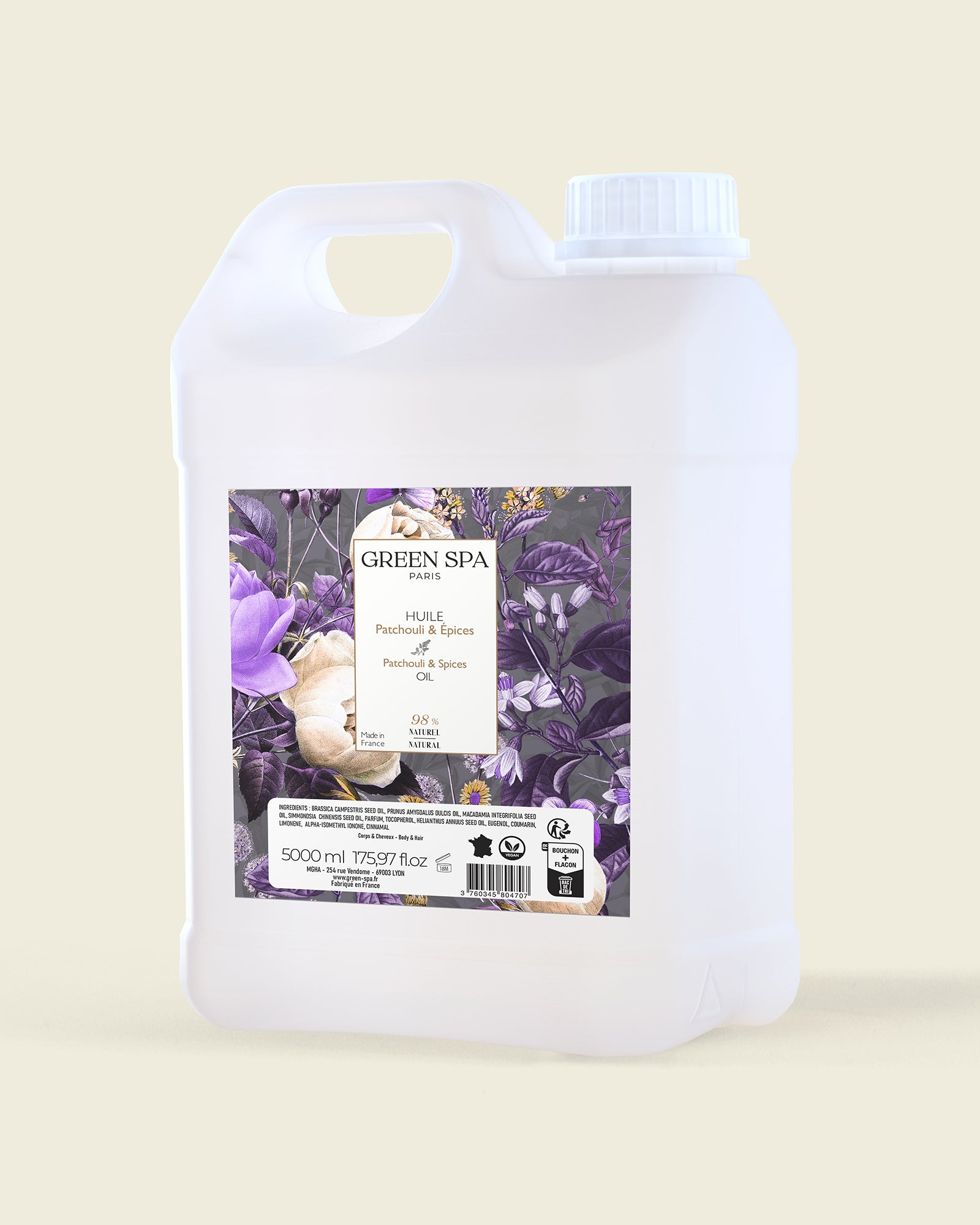 Huile Patchouli & Epices