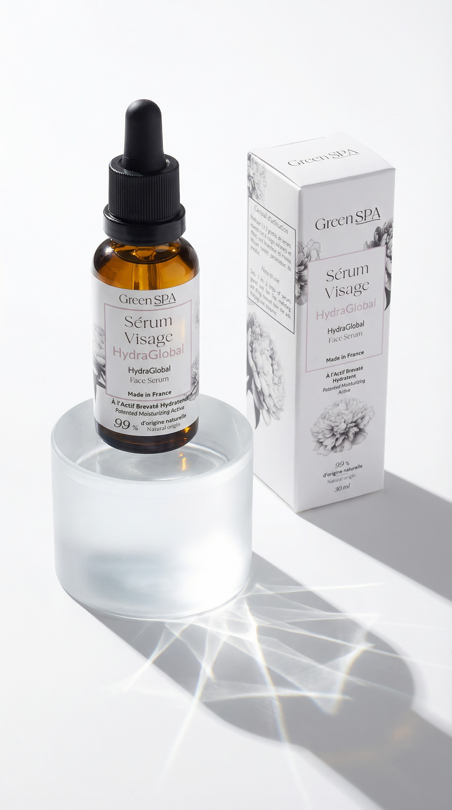 Soro da face hidraglobal