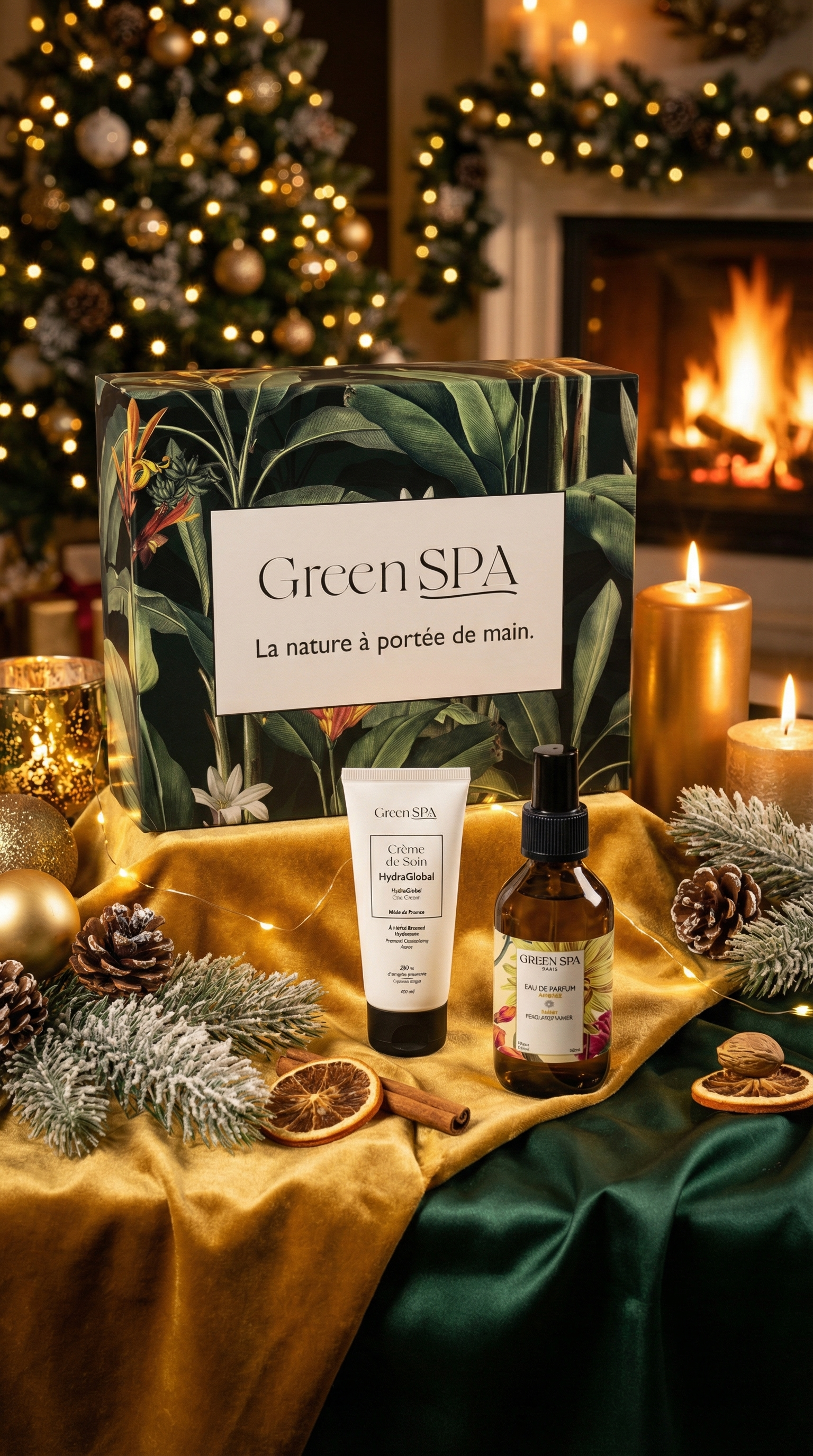 Offerta di Natale: confezione regalo con crema curativa e profumo