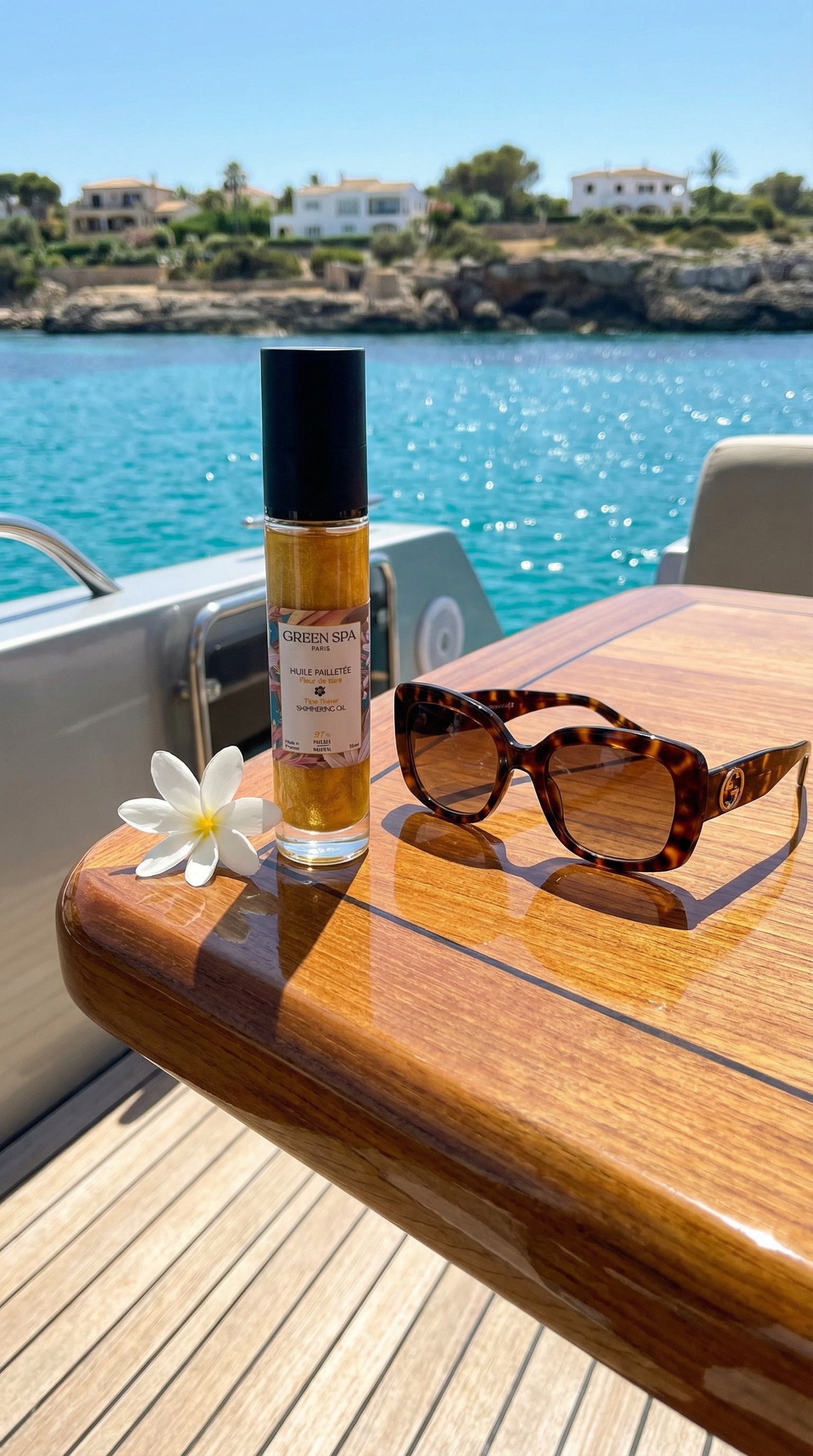 Tiare Flower Glitter Oil