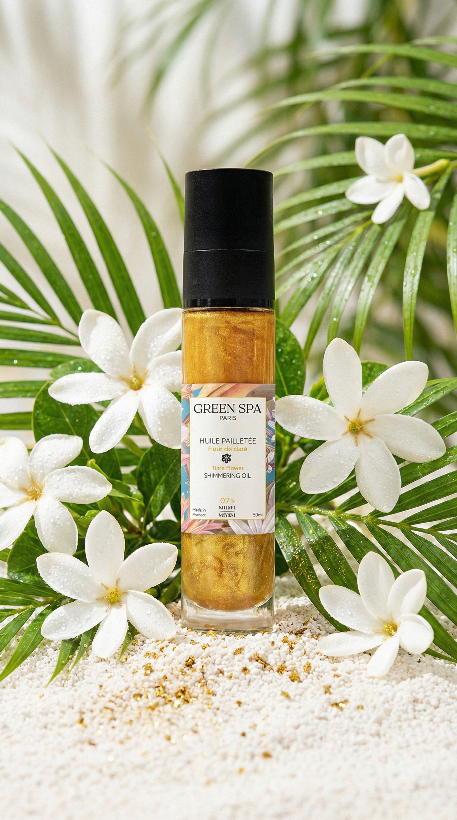 Tiare Flower Glitter Oil