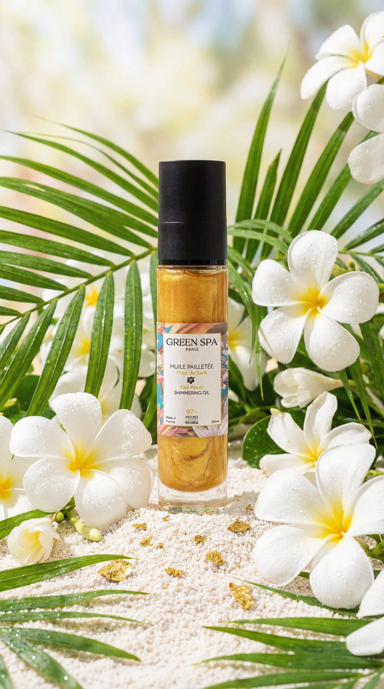 Tiare Flower Glitter Oil