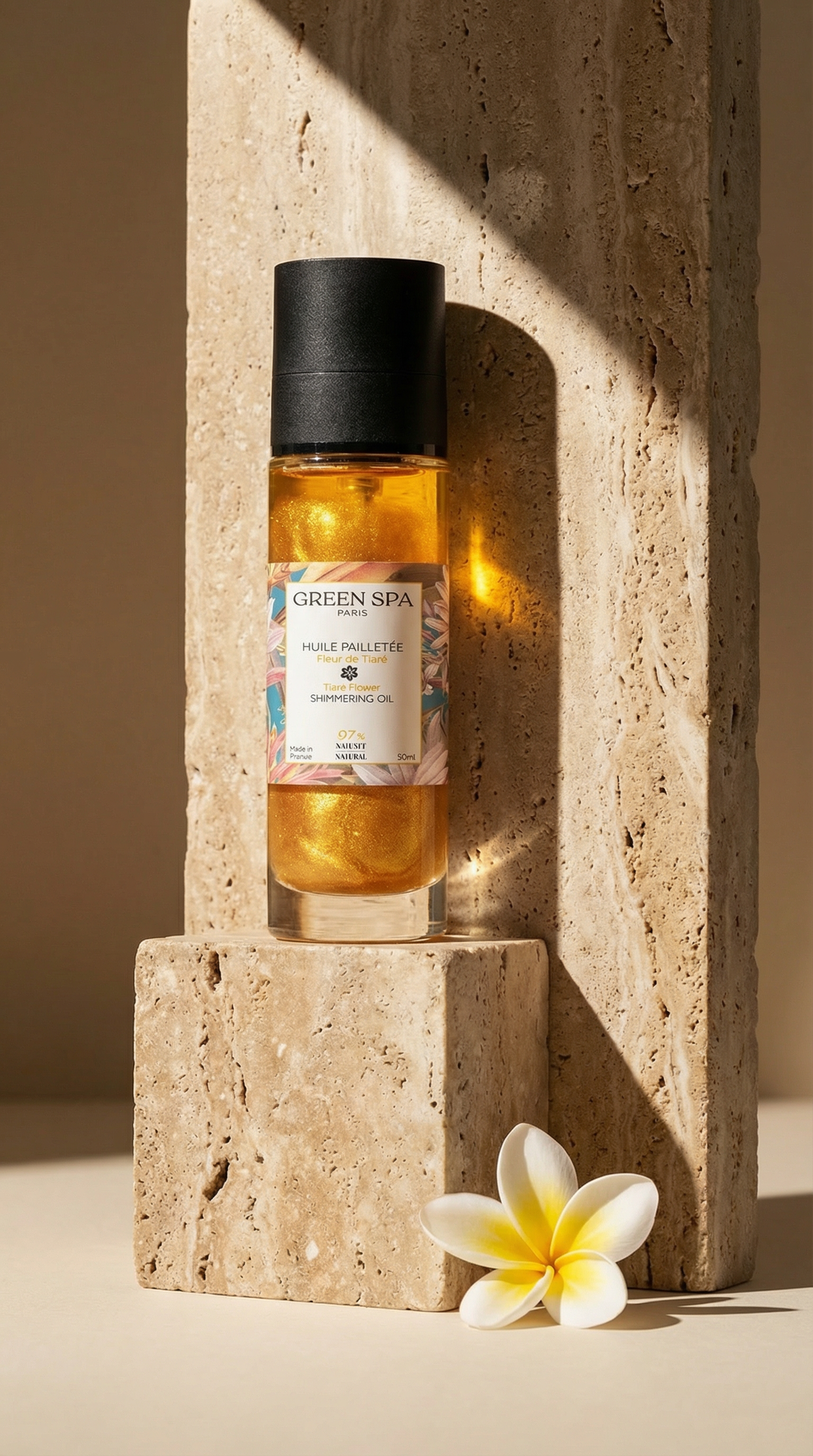 Tiare Flower Glitter Oil