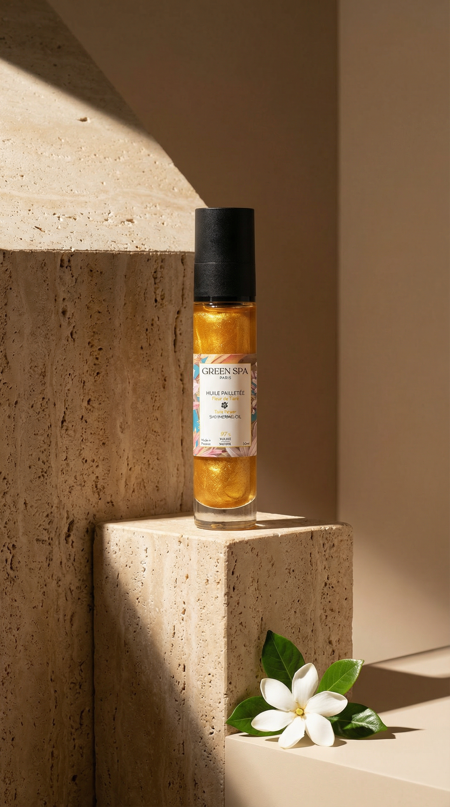 Tiare Flower Glitter Oil