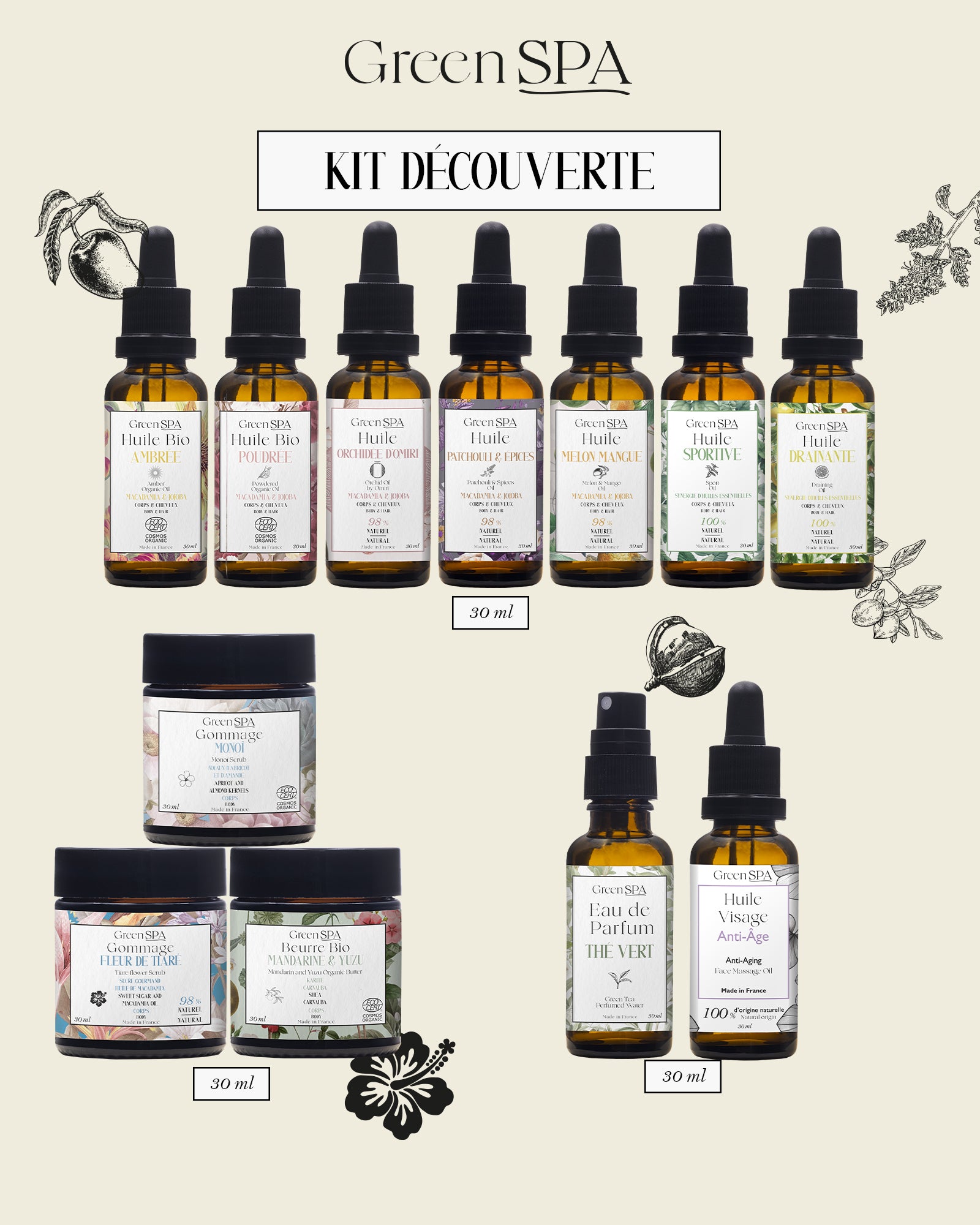 Pack Découverte Green Spa
