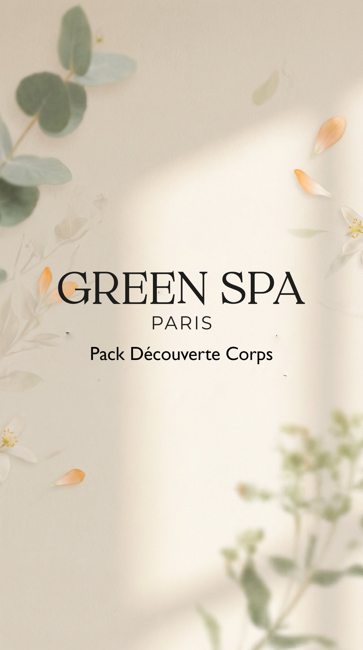 Pacote de descoberta de spa verde