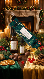 Offerta di Natale: Olio da Massaggio 100 ml e Eau de Parfum 30 ml in un cracker