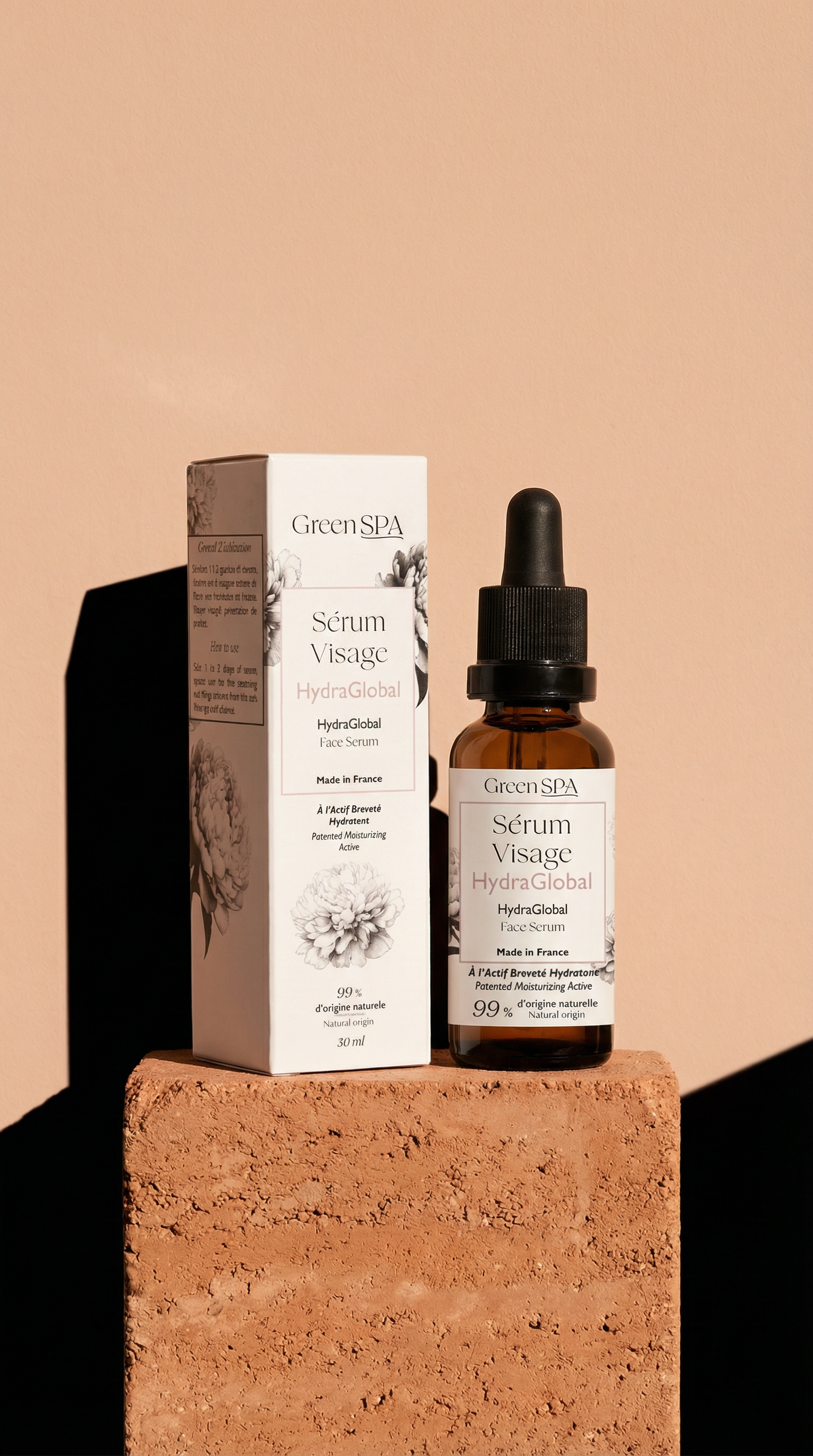 Soro da face hidraglobal