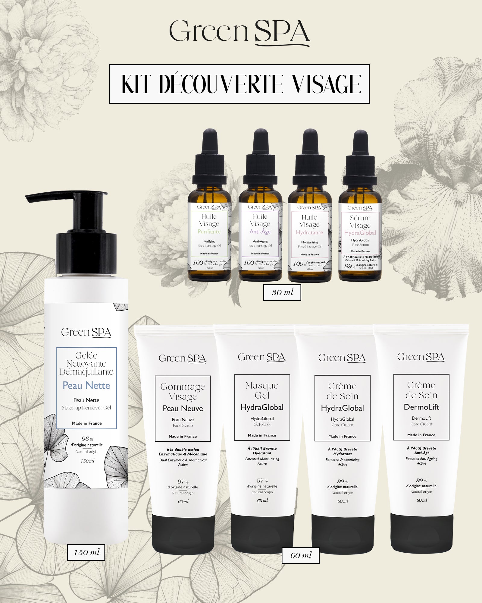 Face discovery pack 9 products