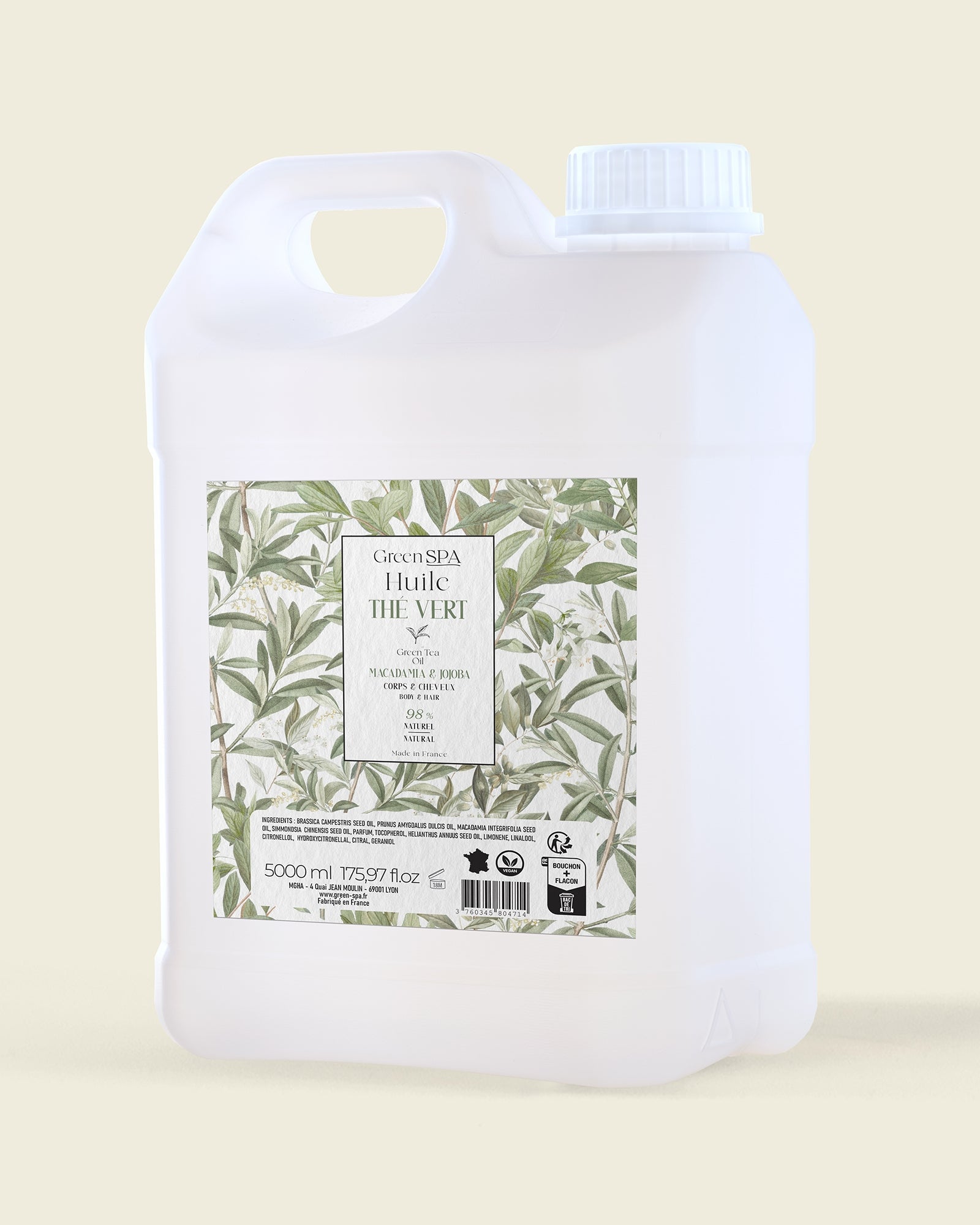 Green tea oil