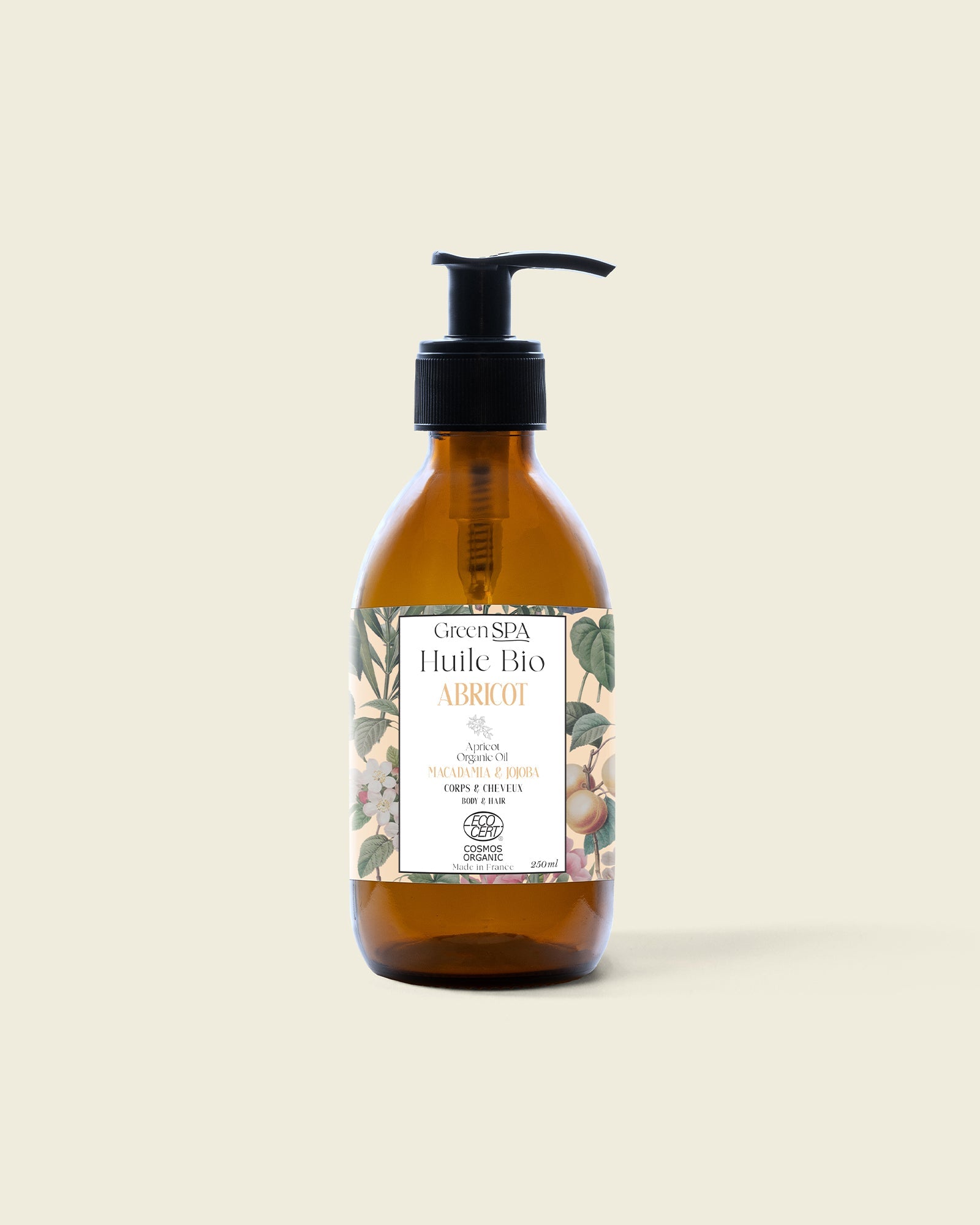 Organic apricot oil*
