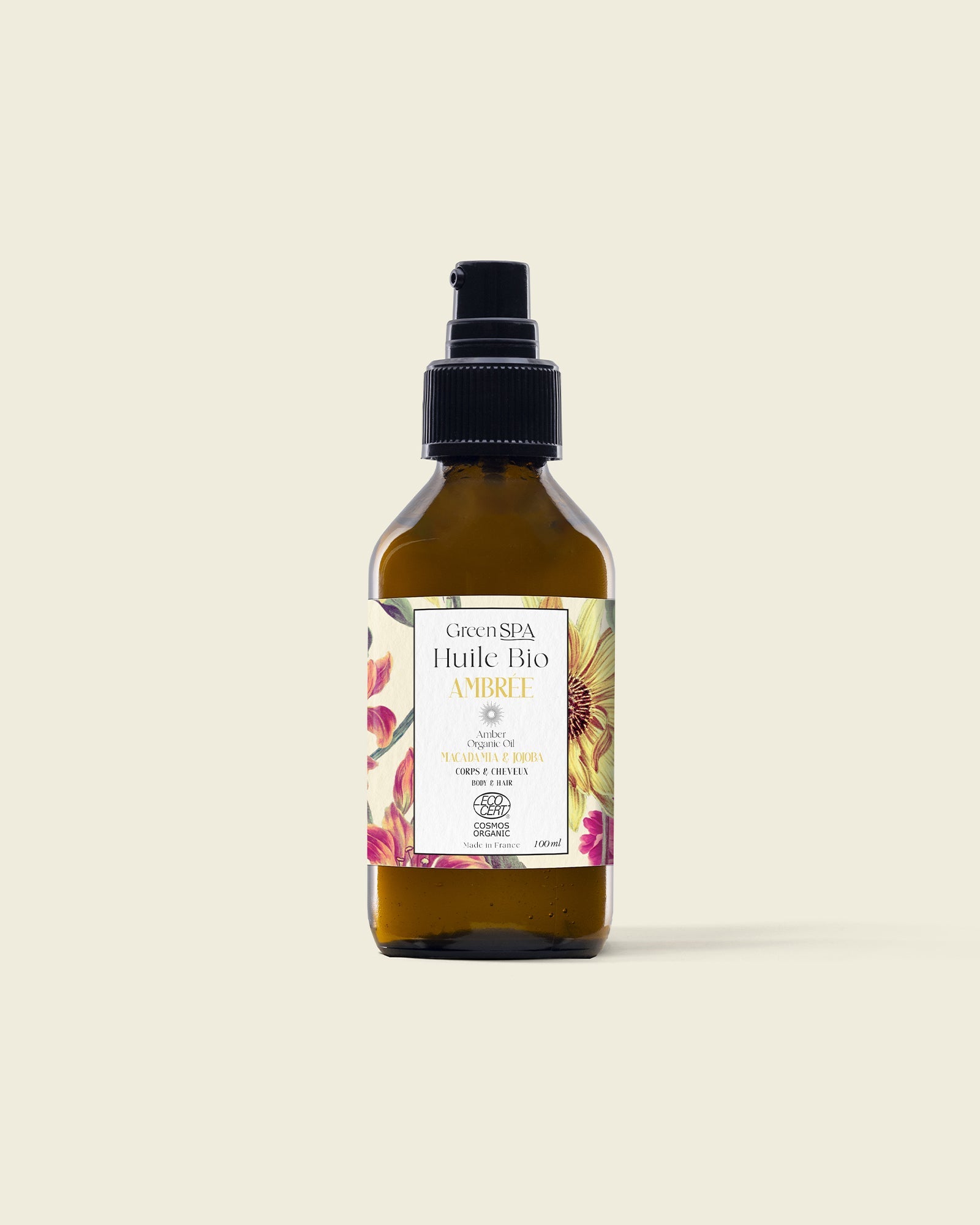 Amber organic oil*