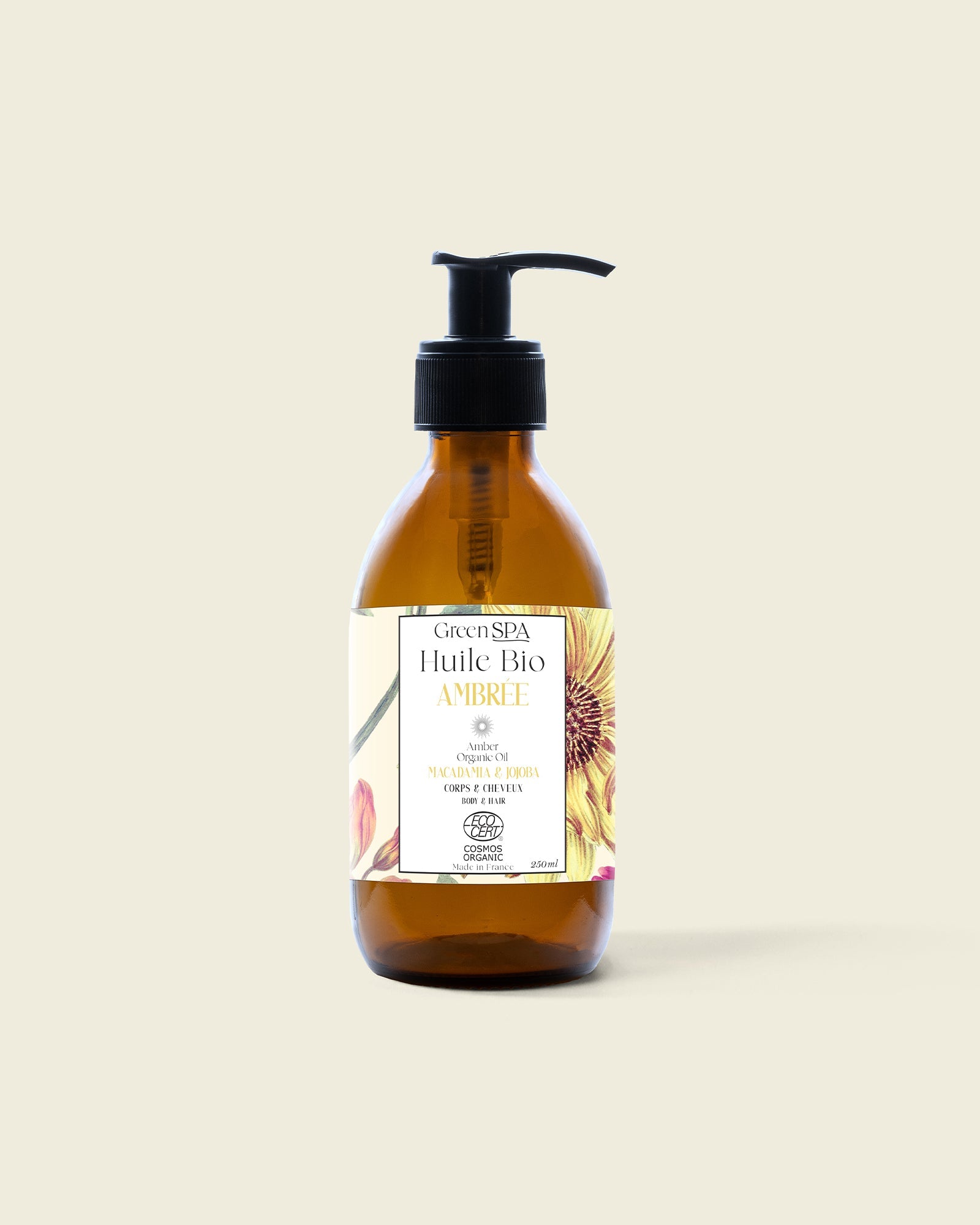 Amber organic oil*
