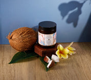 Tiare flower sugar scrub