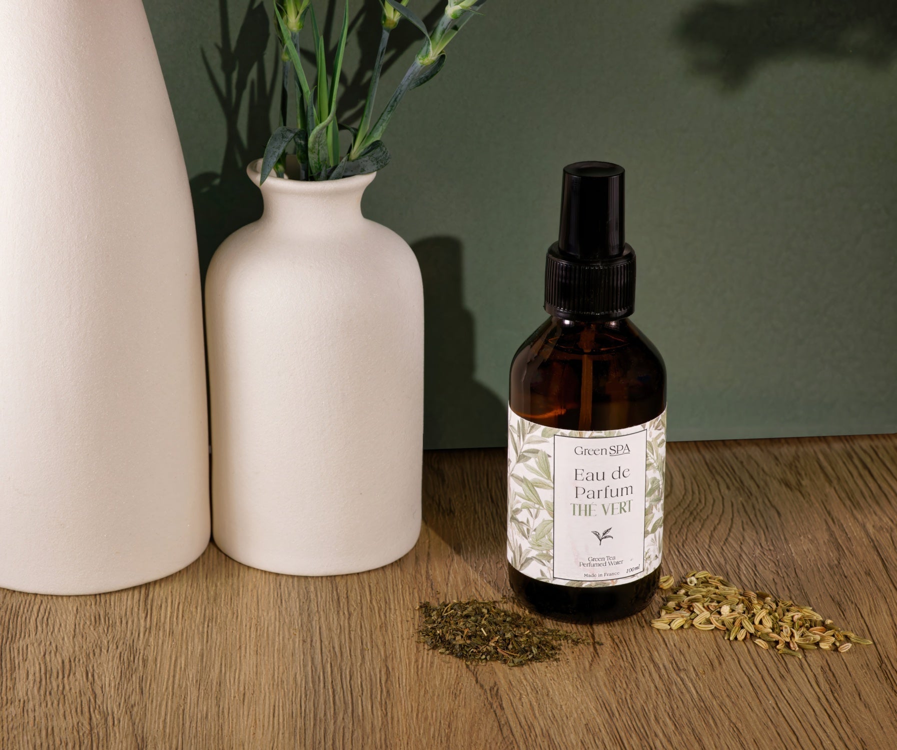 Green tea perfume