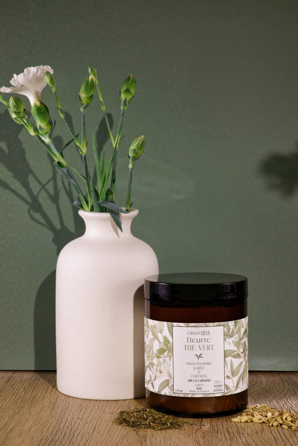 Green tea butter